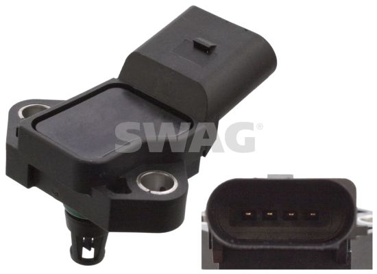 SWAG 30 10 5744 Sensor, boost pressure
