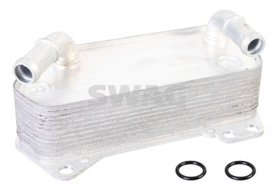 Oil Cooler, automatic transmission SWAG 30 10 8949