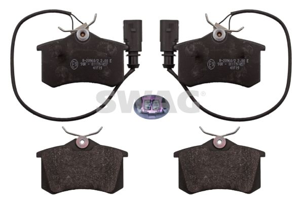 SWAG 30 11 6018 Brake Pad Set, disc brake