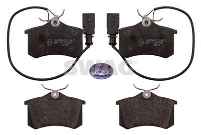 Brake Pad Set, disc brake SWAG 30 11 6018