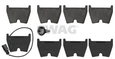 Brake Pad Set, disc brake SWAG 30 11 6024