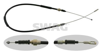 Cable Pull, parking brake SWAG 30 90 2088