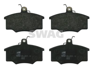 Brake Pad Set, disc brake SWAG 30 91 6070