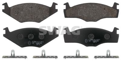 Brake Pad Set, disc brake SWAG 30 91 6076