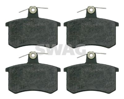 Brake Pad Set, disc brake SWAG 30 91 6142