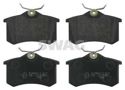 Brake Pad Set, disc brake SWAG 30 91 6146