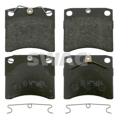 Brake Pad Set, disc brake SWAG 30 91 6200