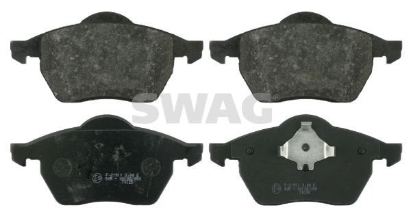 SWAG 30 91 6280 Brake Pad Set, disc brake
