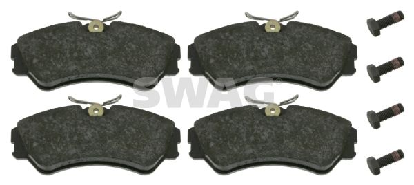 SWAG 30 91 6302 Brake Pad Set, disc brake