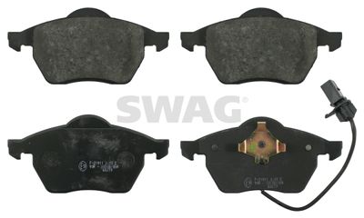 Brake Pad Set, disc brake SWAG 30 91 6398