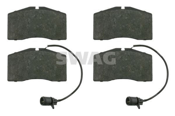SWAG 30 91 6528 Brake Pad Set, disc brake