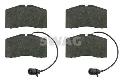 Brake Pad Set, disc brake SWAG 30 91 6528