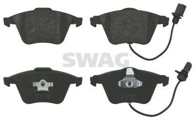 Brake Pad Set, disc brake SWAG 30 91 6584