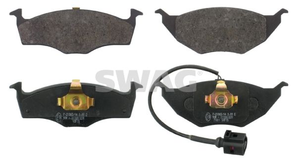 SWAG 30 91 6620 Brake Pad Set, disc brake