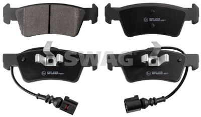 Brake Pad Set, disc brake SWAG 30 91 6669