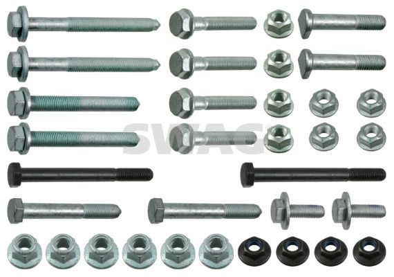 SWAG 30 92 1497 Mounting and Bolting Kit, control/trailing arm