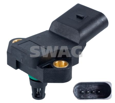 SWAG 30 92 7186 Sensor, intake manifold pressure