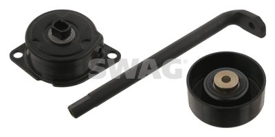 Belt Tensioner, V-ribbed belt SWAG 30 93 0991