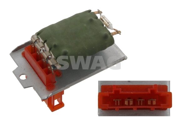 SWAG 30 93 2178 Resistor, interior blower