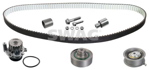 SWAG 30 93 2744 Water Pump & Timing Belt Kit