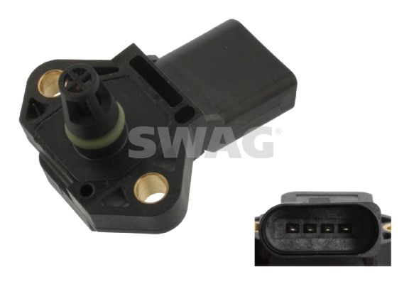 SWAG 30 93 6116 Sensor, boost pressure