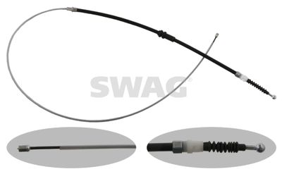 Cable Pull, parking brake SWAG 30 93 6957