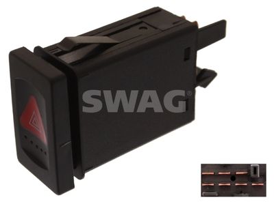 Hazard Warning Light Switch SWAG 30 94 4701