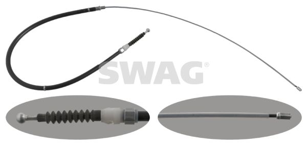 SWAG 30 94 8306 Cable Pull, parking brake