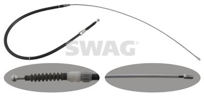 Cable Pull, parking brake SWAG 30 94 8306