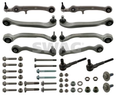 Control/Trailing Arm Kit, wheel suspension SWAG 30 94 8900