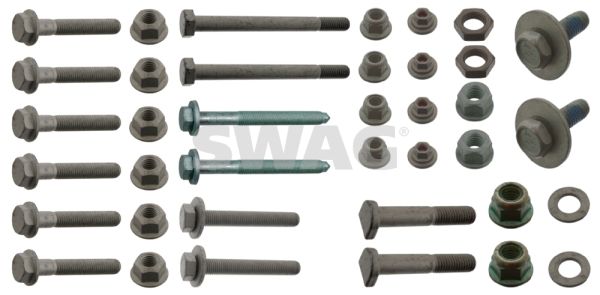 SWAG 30 94 8901 Mounting and Bolting Kit, control/trailing arm