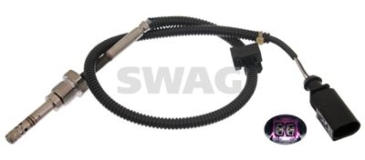 Sensor, exhaust gas temperature SWAG 30 94 9301