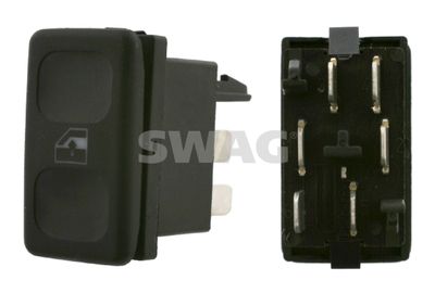 Switch, window regulator SWAG 30 91 4080
