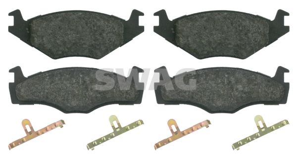 SWAG 30 91 6012 Brake Pad Set, disc brake