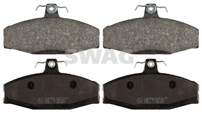 Brake Pad Set, disc brake SWAG 30 91 6386