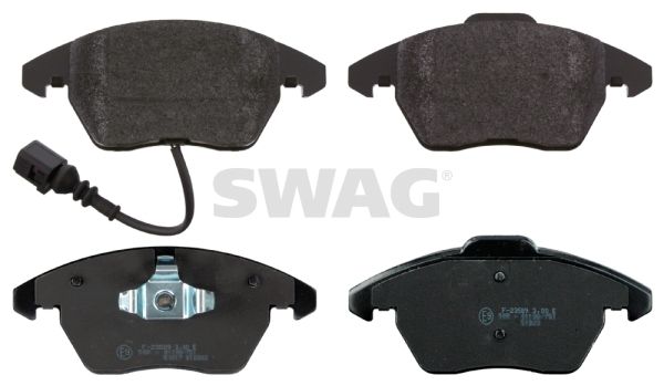 SWAG 30 91 6502 Brake Pad Set, disc brake
