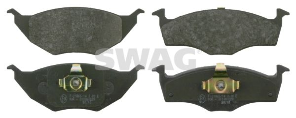 SWAG 30 91 6530 Brake Pad Set, disc brake