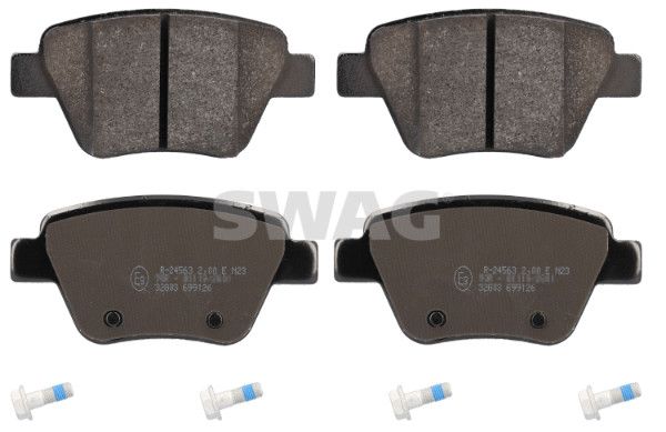 SWAG 30 91 6797 Brake Pad Set, disc brake
