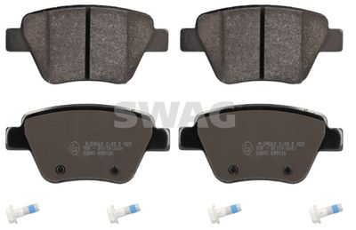 Brake Pad Set, disc brake SWAG 30 91 6797