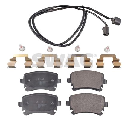 SWAG 30 91 6826 Brake Pad Set, disc brake