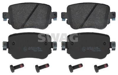 Brake Pad Set, disc brake SWAG 30 91 6912