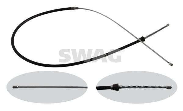 SWAG 30 93 6348 Cable Pull, parking brake