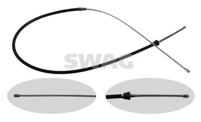 Cable Pull, parking brake SWAG 30 93 6348
