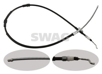 Cable Pull, parking brake SWAG 30 93 6711