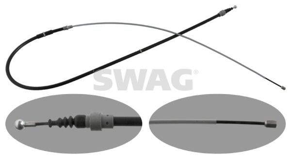 SWAG 30 94 8308 Cable Pull, parking brake