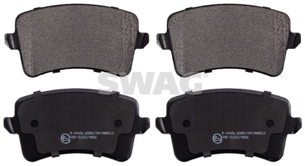 SWAG 32 91 6755 Brake Pad Set, disc brake