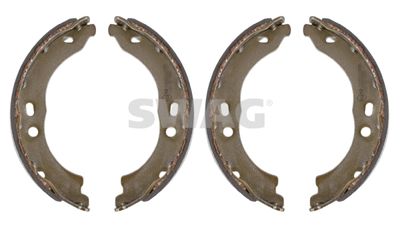 Brake Shoe Set, parking brake SWAG 33 10 0590