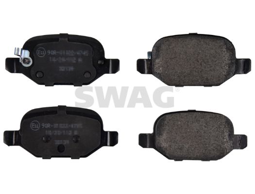SWAG 33 10 1938 Brake Pad Set, disc brake