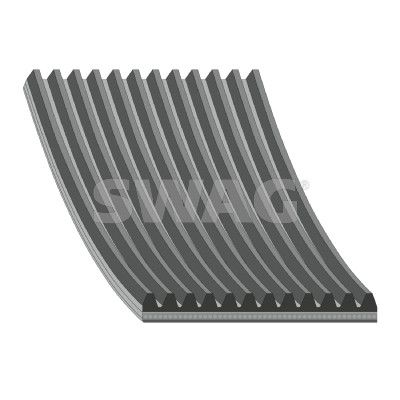 V-Ribbed Belt SWAG 33 10 2168