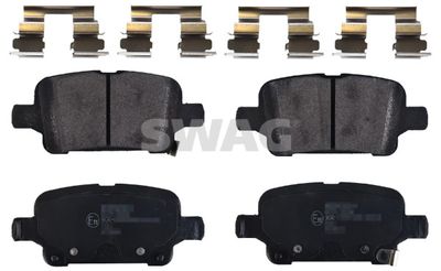 Brake Pad Set, disc brake SWAG 33 10 2611